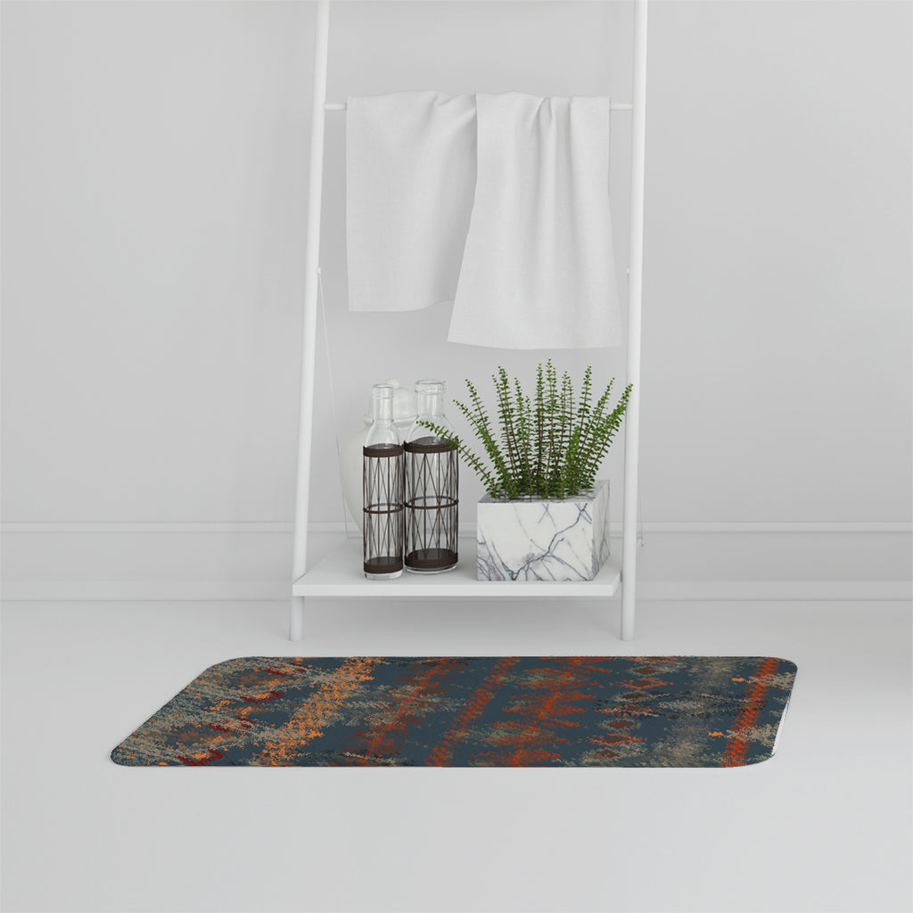 Bathmat - New Product Ethnic boho distressed pattern (Bath mats)  - Andrew Lee Home and Living
