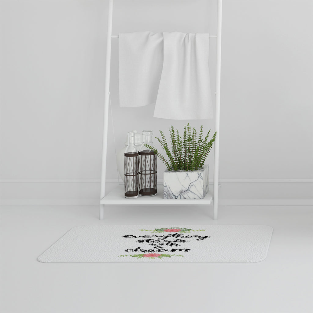 Bathmat - New Product Everything starts with a dream (Bath mats)  - Andrew Lee Home and Living