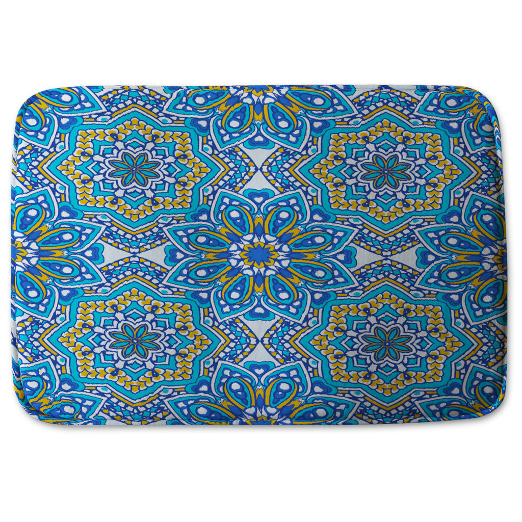 Bathmat - New Product Floral and geometric embellished tiles (Bath mats)  - Andrew Lee Home and Living
