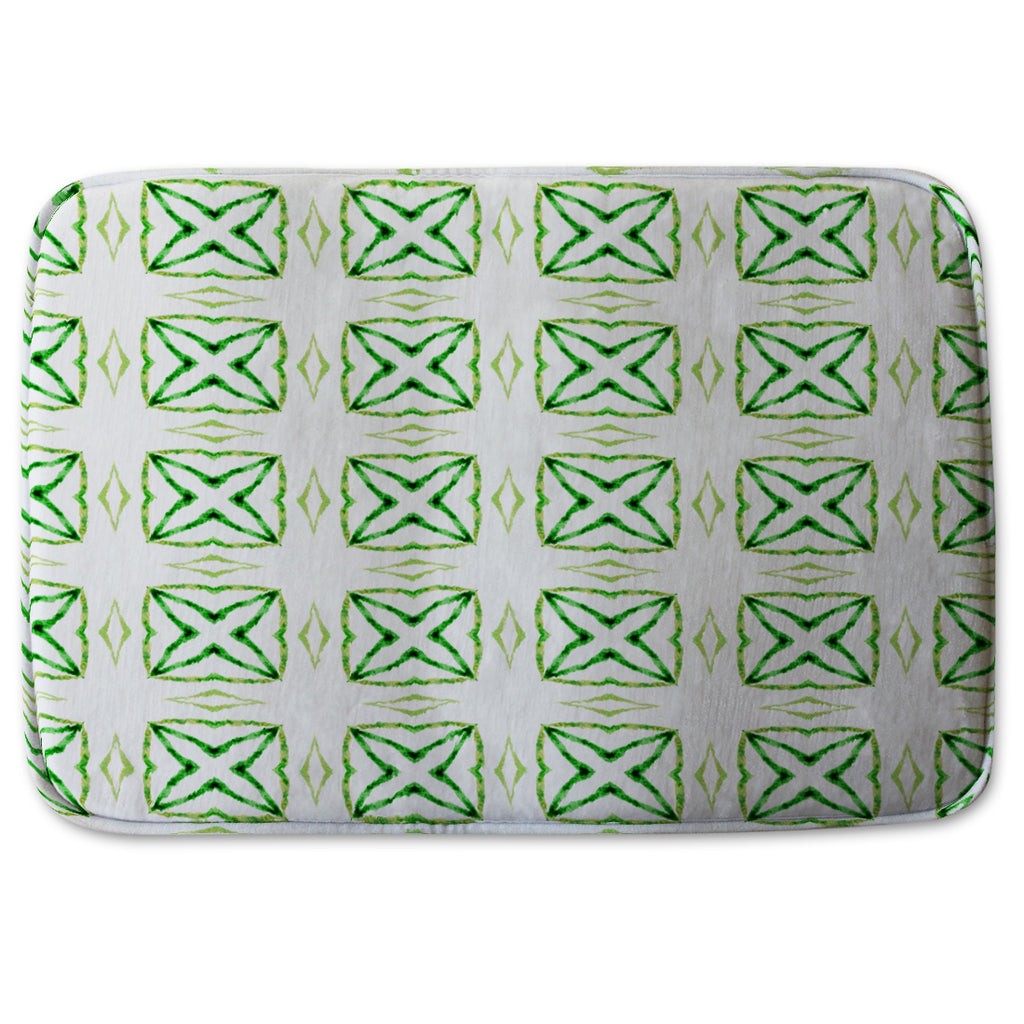 Bathmat - New Product Green extraordinary boho chic summer design (Bath mats)  - Andrew Lee Home and Living