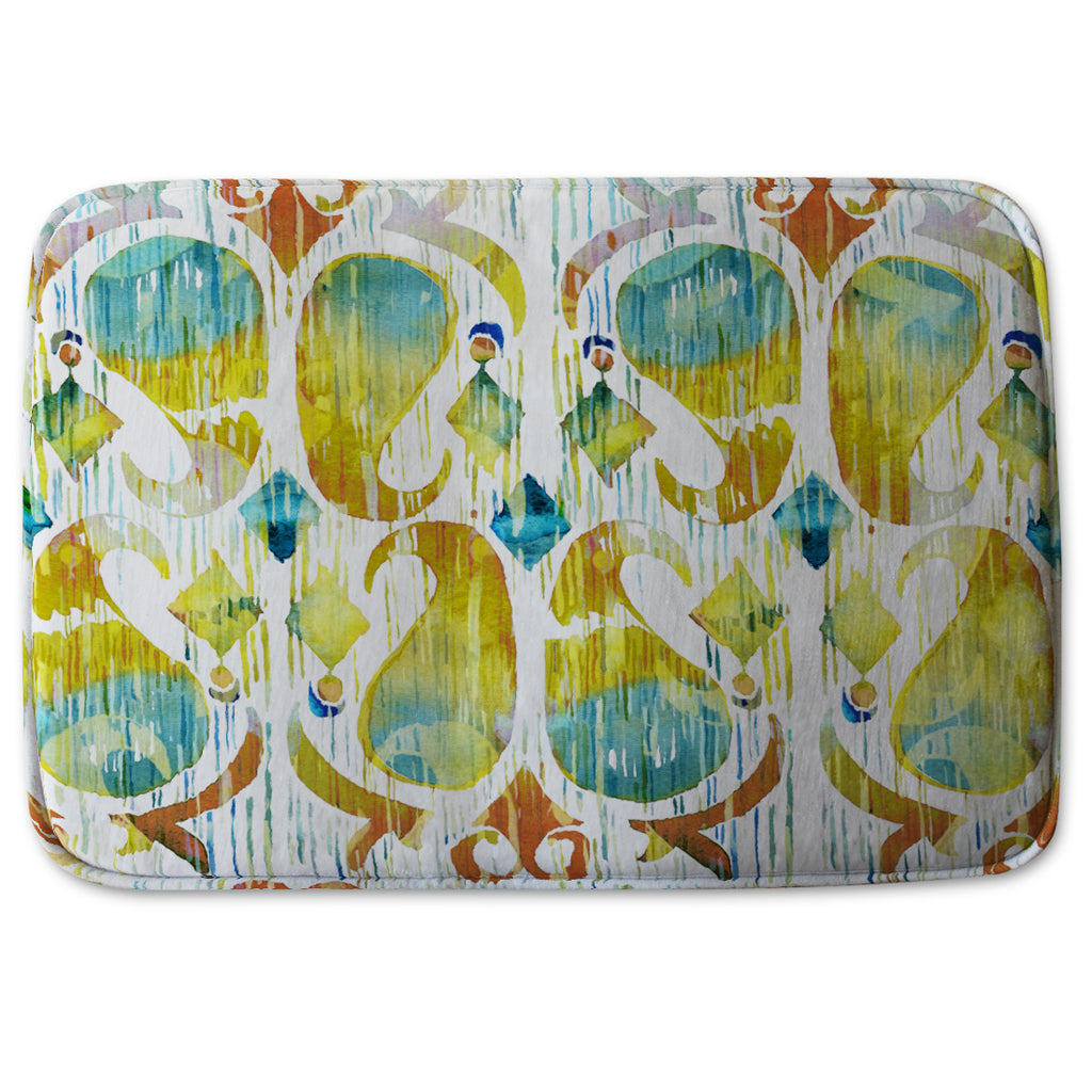 Bathmat - New Product Ikat vibrant (Bath mats)  - Andrew Lee Home and Living