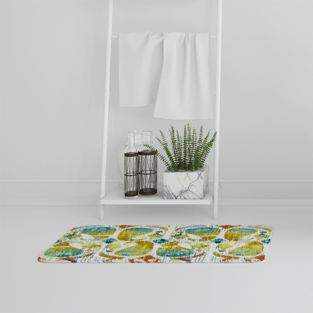Bathmat - New Product Ikat vibrant (Bath mats)  - Andrew Lee Home and Living