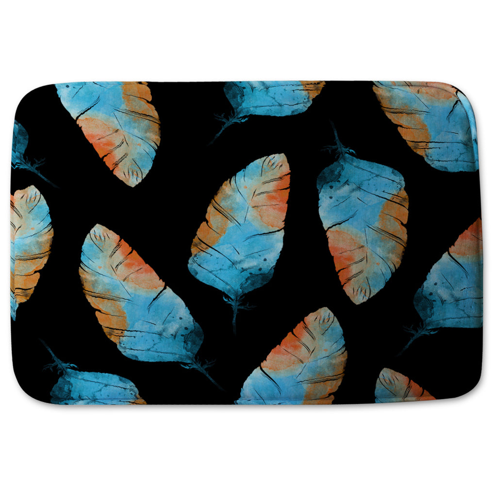 Bathmat - New Product Imprints bird feathers (Bath mats)  - Andrew Lee Home and Living