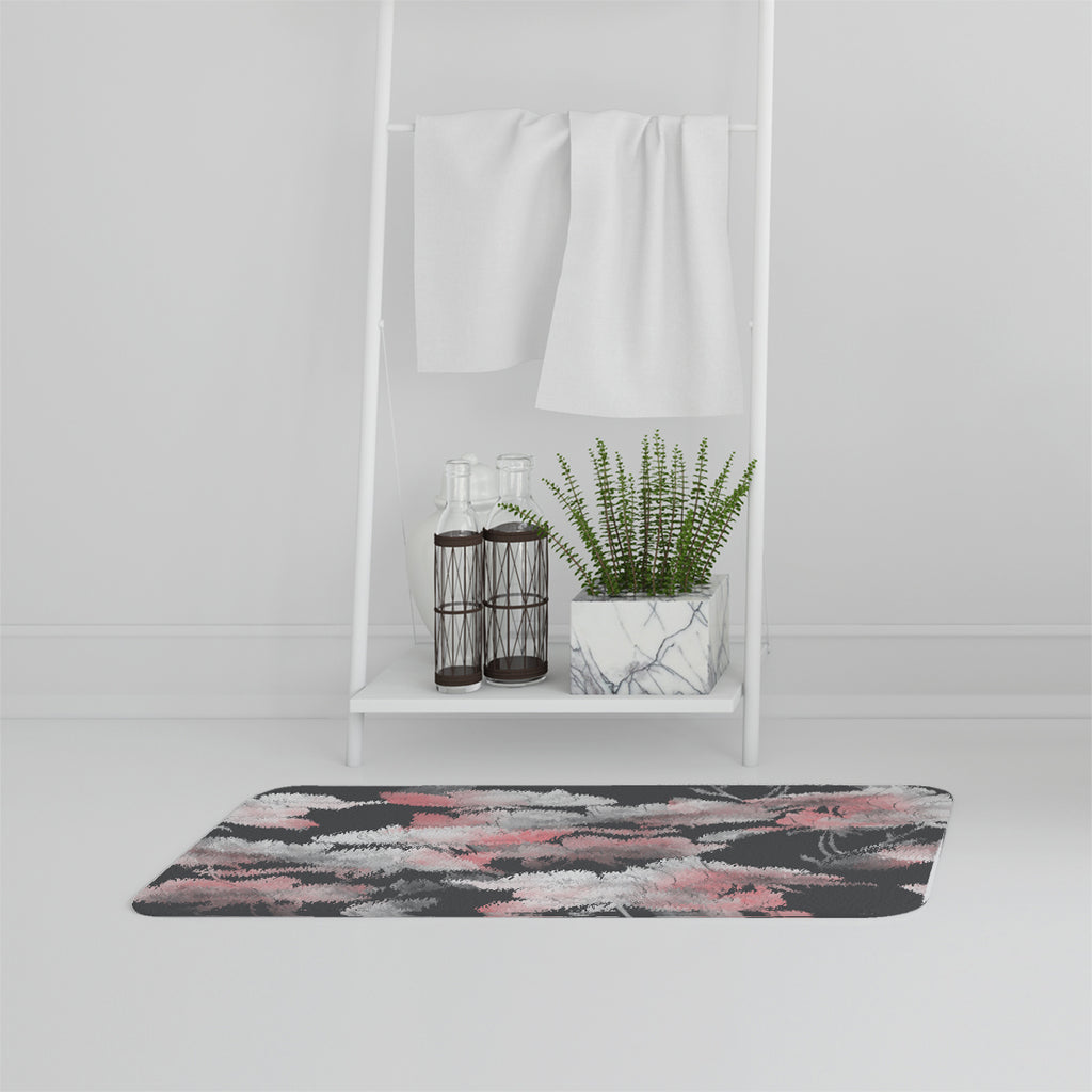 Bathmat - New Product Imprints flowers and leaves of wild rose (Bath mats)  - Andrew Lee Home and Living