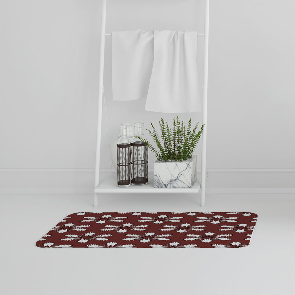 Bathmat - New Product Modern decorative floral pattern (Bath mats)  - Andrew Lee Home and Living