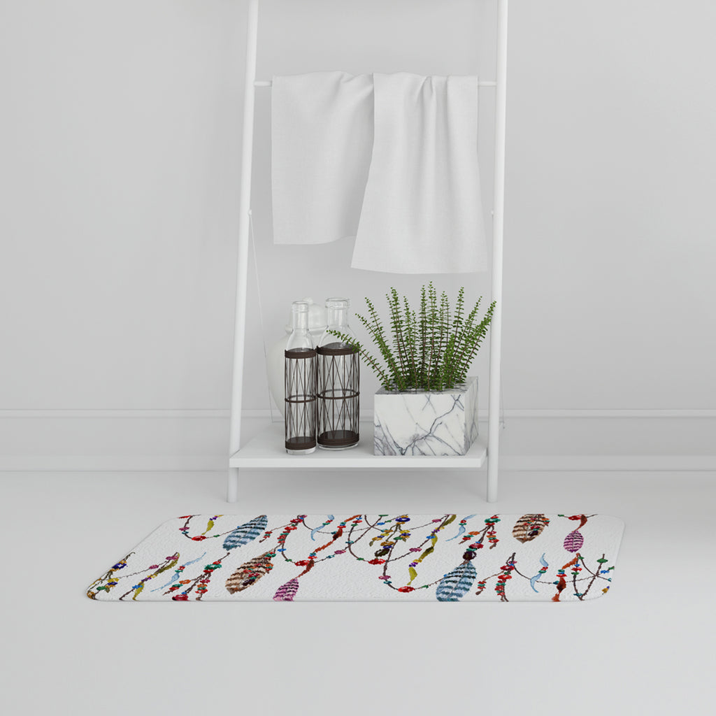New Product Ribbon & Bead (Bathmat)  - Andrew Lee Home and Living