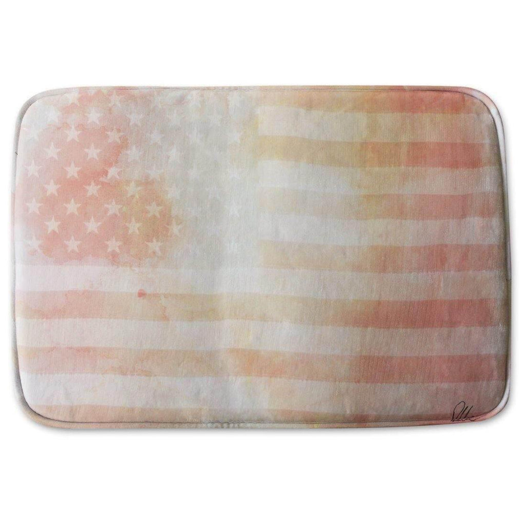 American Flag Subtle (Bathmat) - Andrew Lee Home and Living