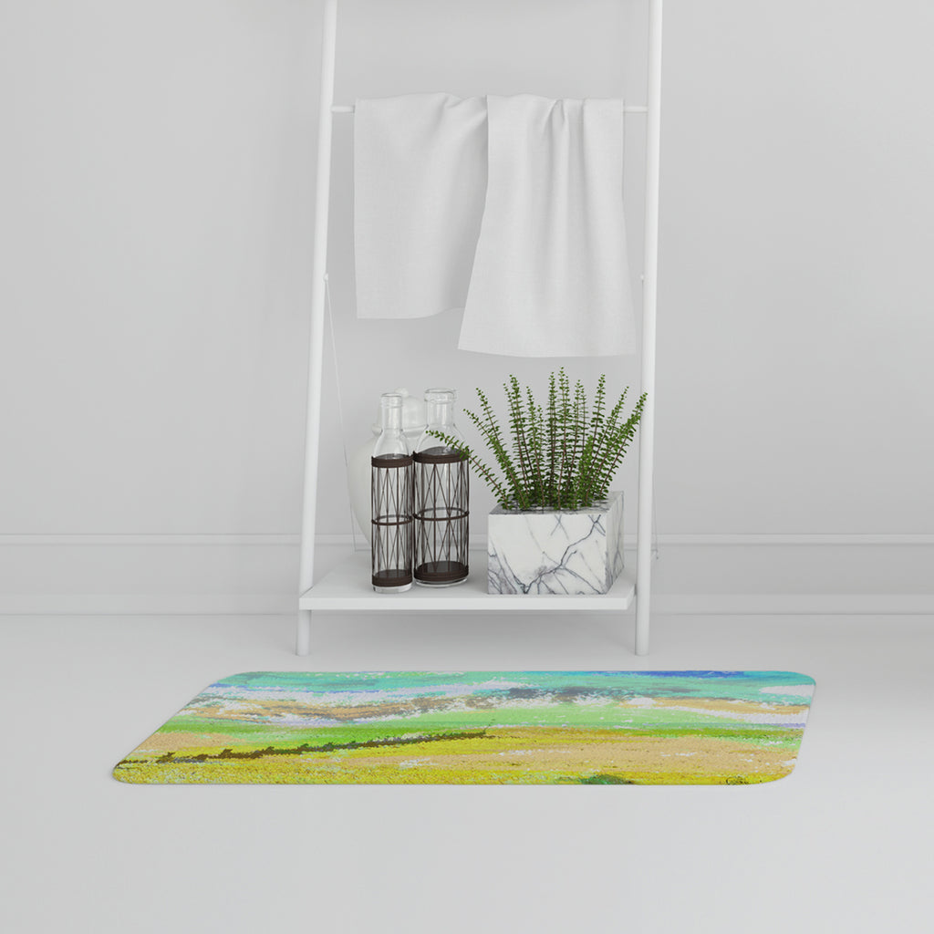 New Product Yellow beach (Bathmat)  - Andrew Lee Home and Living