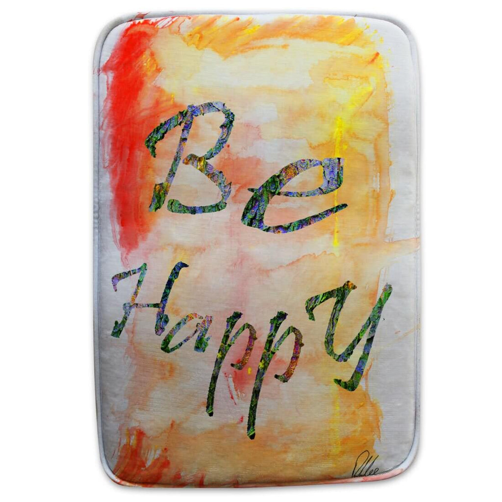 New Product Be Happy (Bathmat)  - Andrew Lee Home and Living