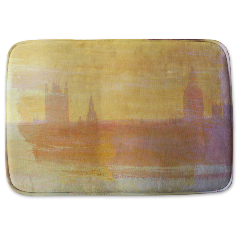 New Product BIG BEN yellow MIST (Bathmat)  - Andrew Lee Home and Living