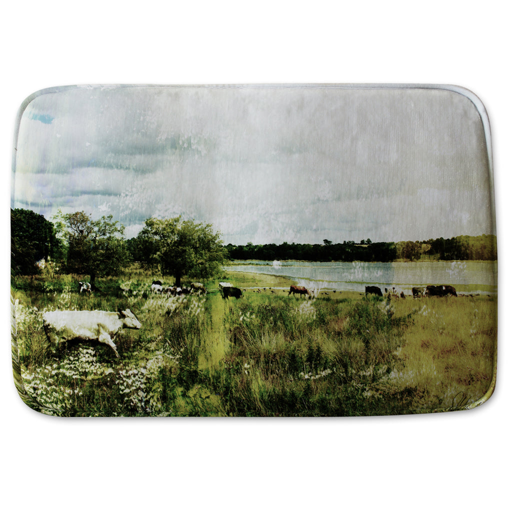New Product Vintage Cow (Bathmat)  - Andrew Lee Home and Living