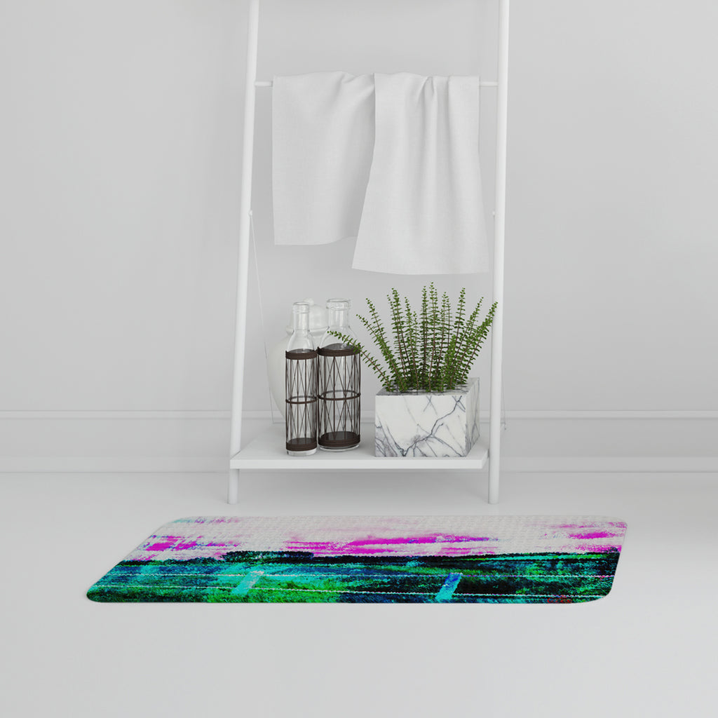 New Product Fluorescent countryside (Bathmat)  - Andrew Lee Home and Living