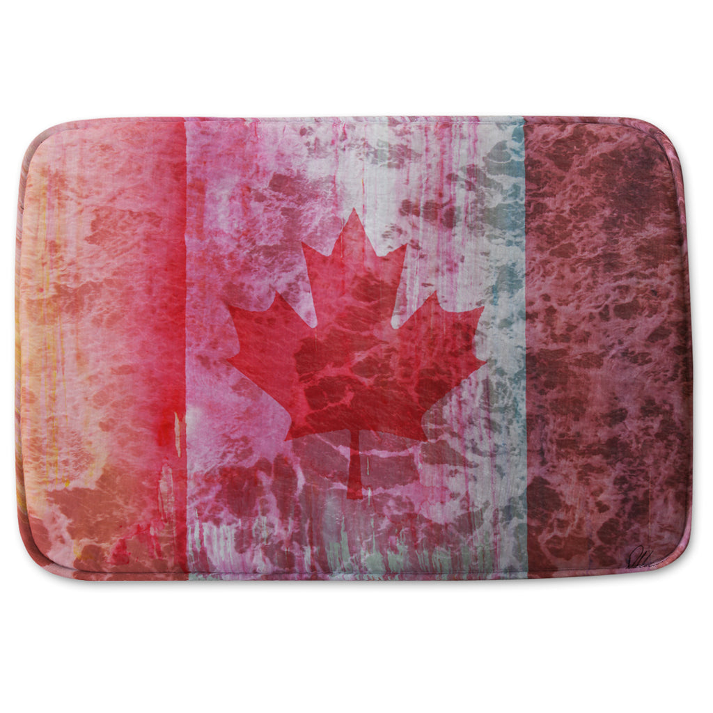 New Product Canada Flag (Bathmat)  - Andrew Lee Home and Living