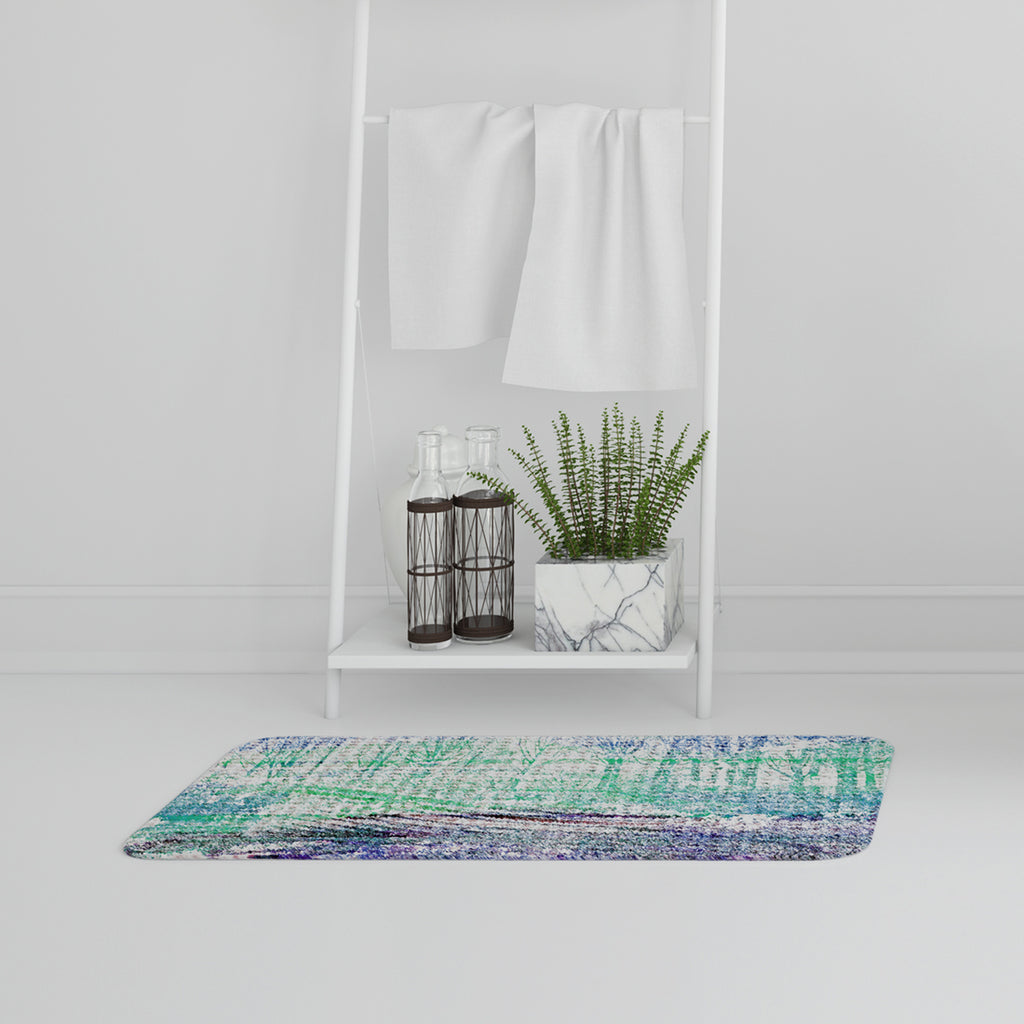 New Product Washed Up Blue (Bathmat)  - Andrew Lee Home and Living