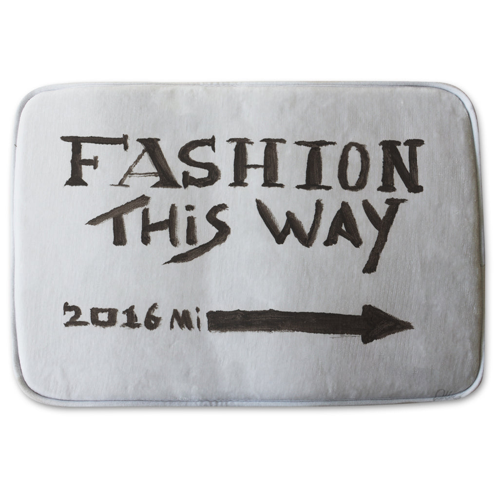 New Product Fashion This Way (Bathmat)  - Andrew Lee Home and Living