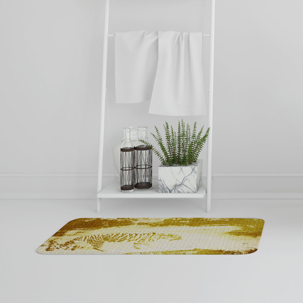 New Product Golden Tiger (Bathmat)  - Andrew Lee Home and Living