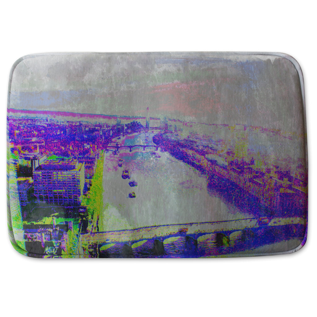New Product London Eye view (Bathmat)  - Andrew Lee Home and Living