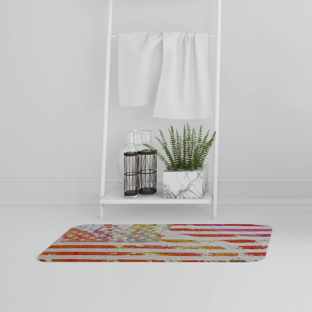 American Flag Flare (Bathmat) - Andrew Lee Home and Living