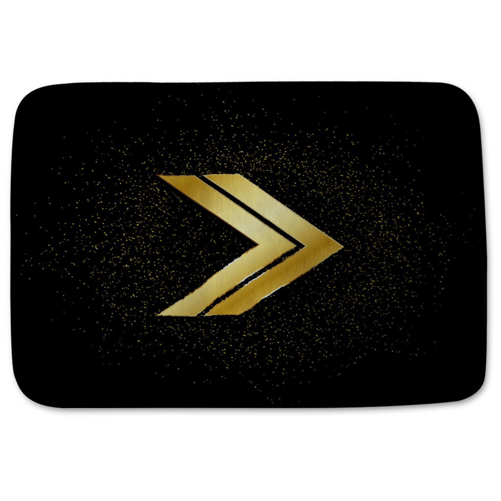 Bathmat - New Product Arrow gold (Bath mats)  - Andrew Lee Home and Living