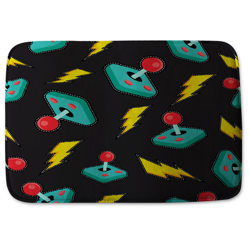 Bathmat - New Product retro video game joystick (Bath mats)  - Andrew Lee Home and Living