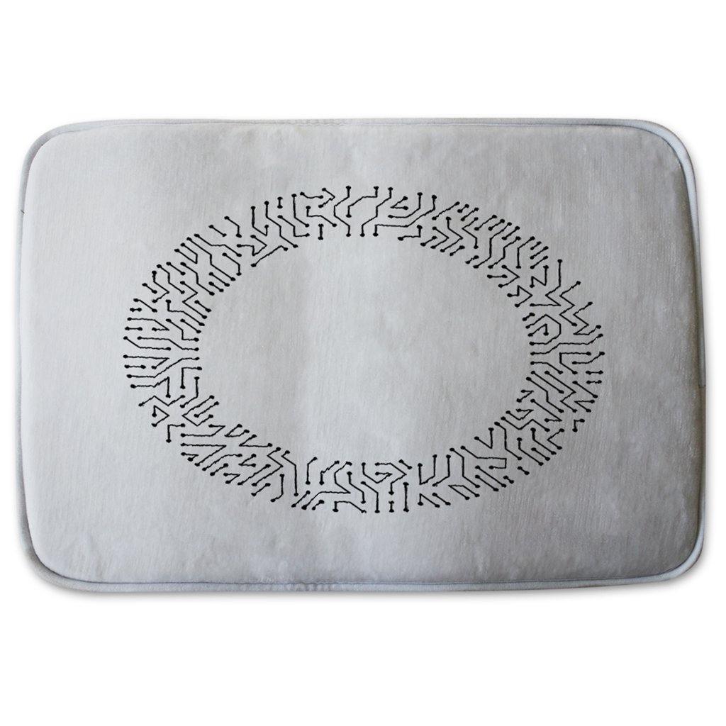 Bathmat - Abstract technology (Bath mats) - Andrew Lee Home and Living