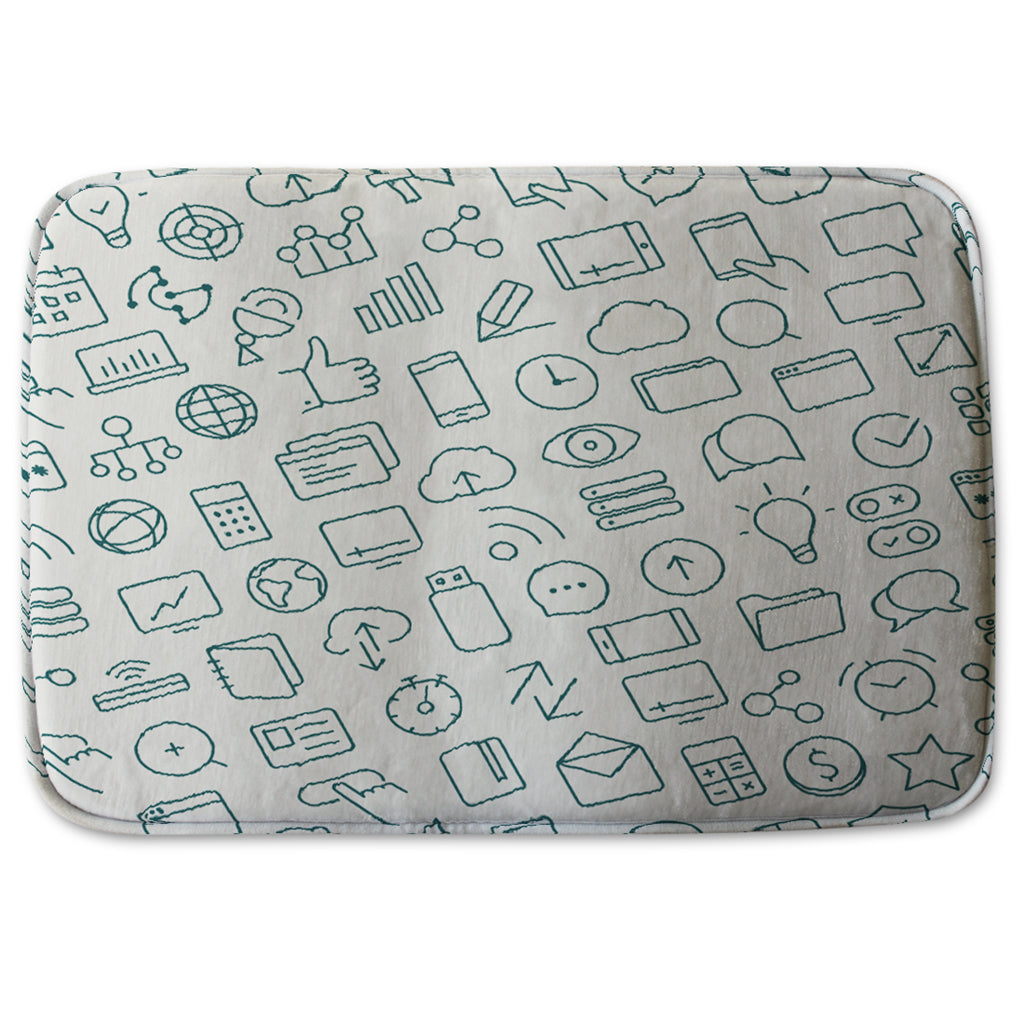 Bathmat - New Product outline icons (Bath mats)  - Andrew Lee Home and Living