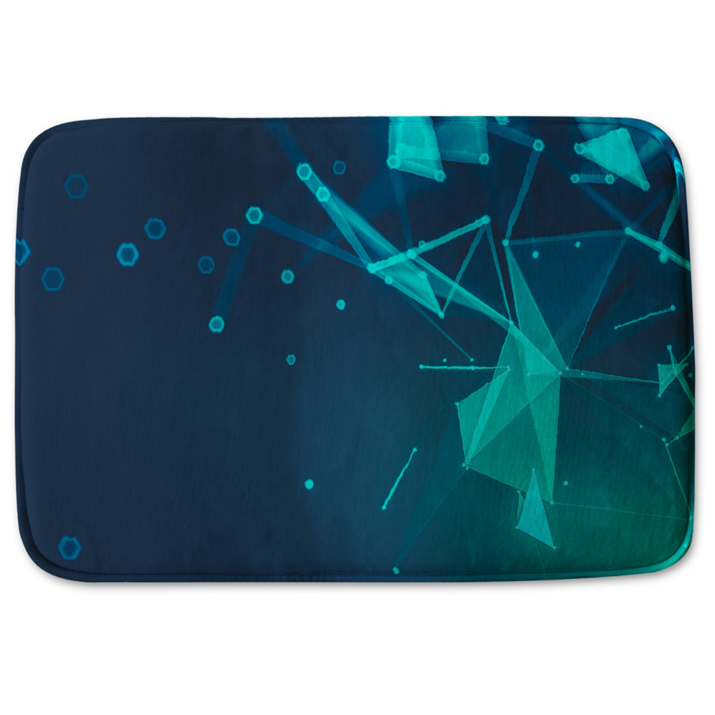 Bathmat - New Product polygonal space (Bath mats)  - Andrew Lee Home and Living