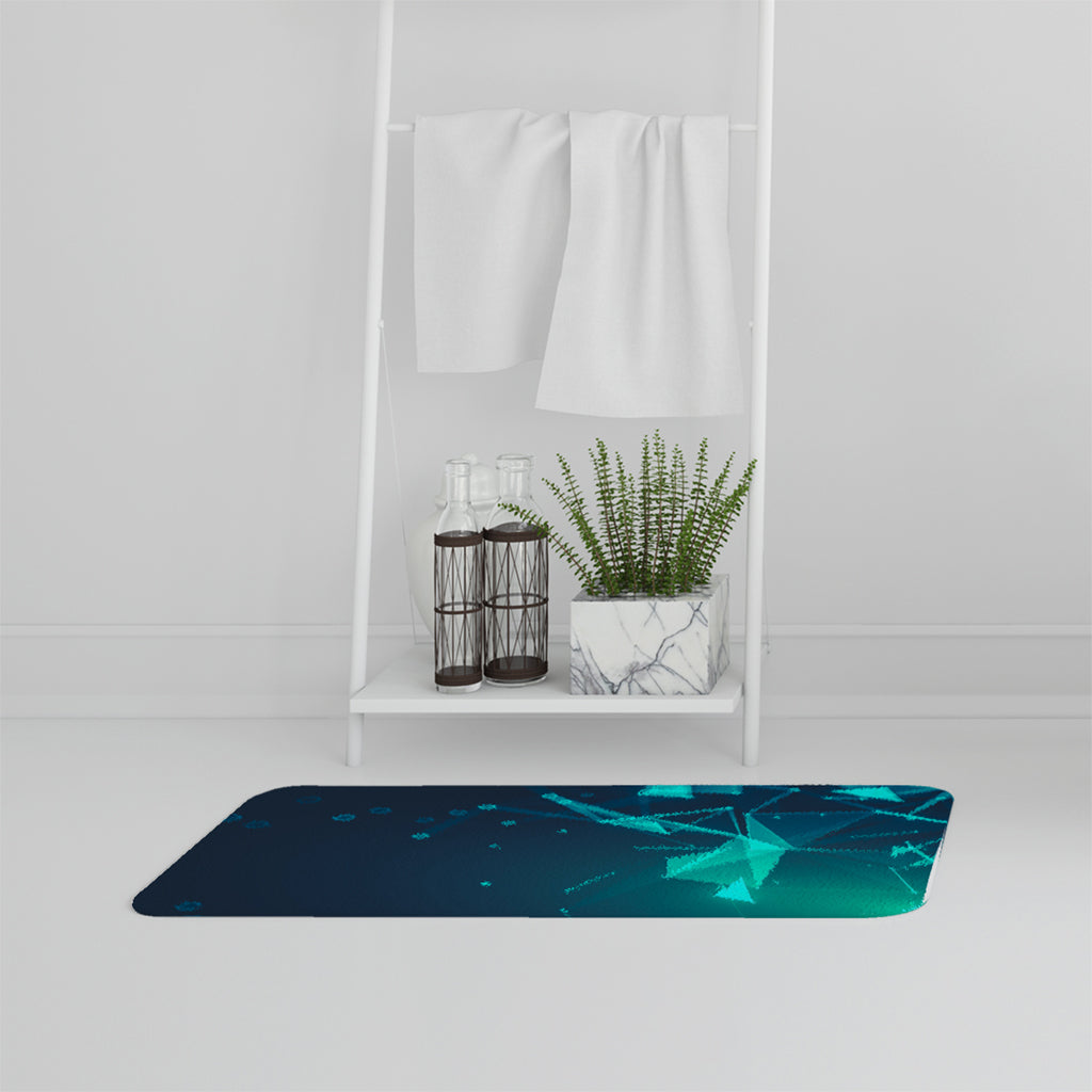Bathmat - New Product polygonal space (Bath mats)  - Andrew Lee Home and Living