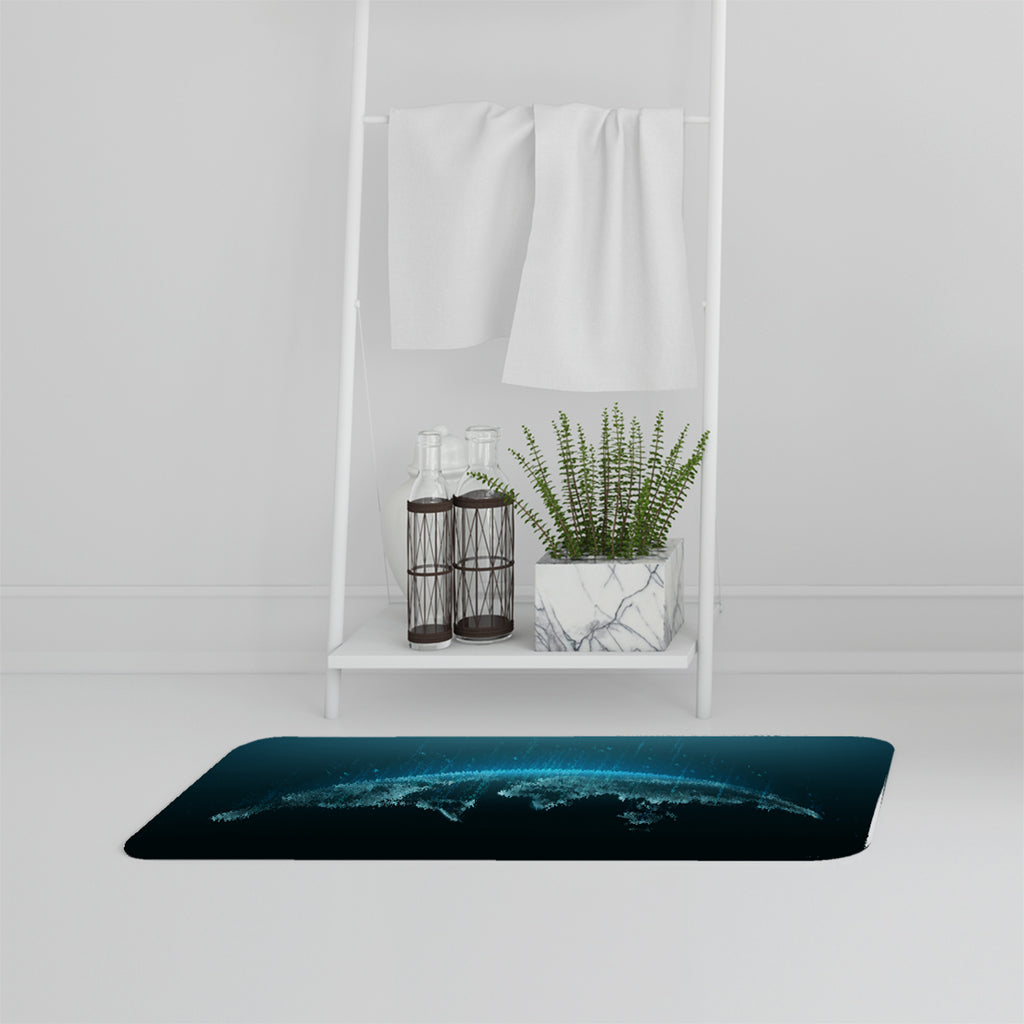 Bathmat - New Product Map of the planet (Bath mats)  - Andrew Lee Home and Living