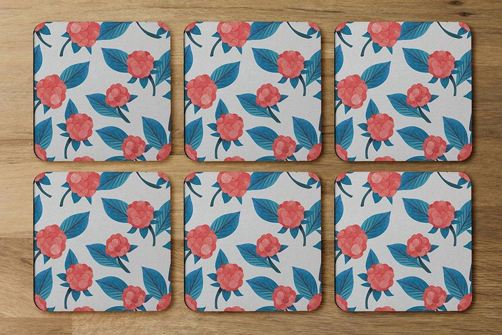 Watercolour floral pattern (Coaster) - Andrew Lee Home and Living