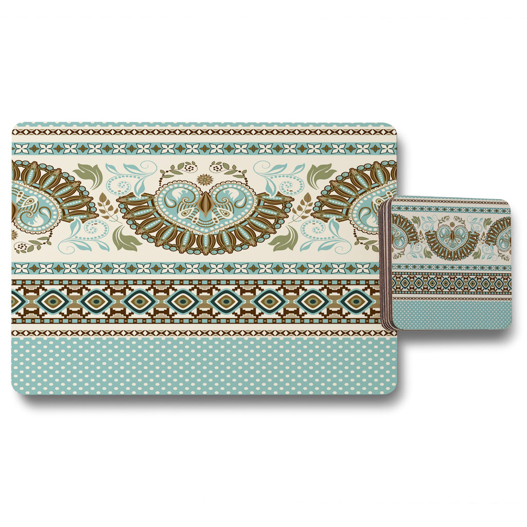 New Product Egyptian, Greek, Roman style (Placemat & Coaster Set)  - Andrew Lee Home and Living