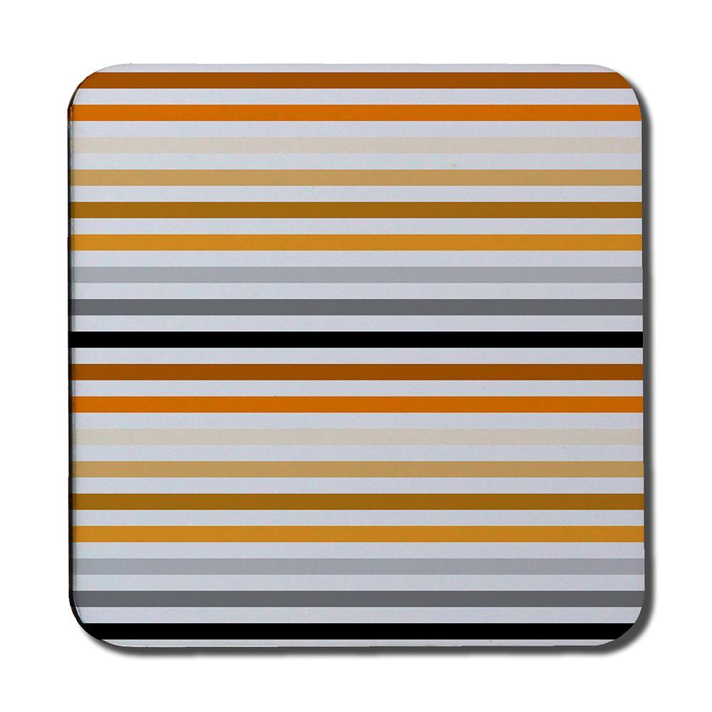 Striped pattern, orange black gray beige and brown (Coaster) - Andrew Lee Home and Living