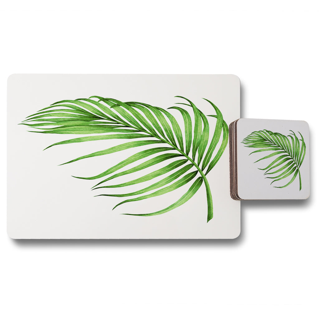 New Product Botanical Leaf (Placemat & Coaster Set)  - Andrew Lee Home and Living