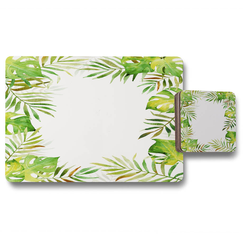 New Product Botanical (Placemat & Coaster Set)  - Andrew Lee Home and Living