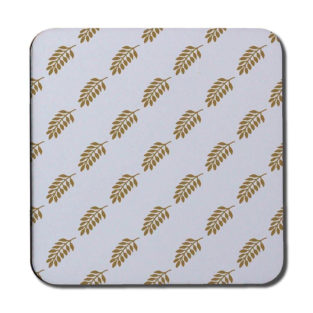 Gold Leaf Pattern (Coaster) - Andrew Lee Home and Living