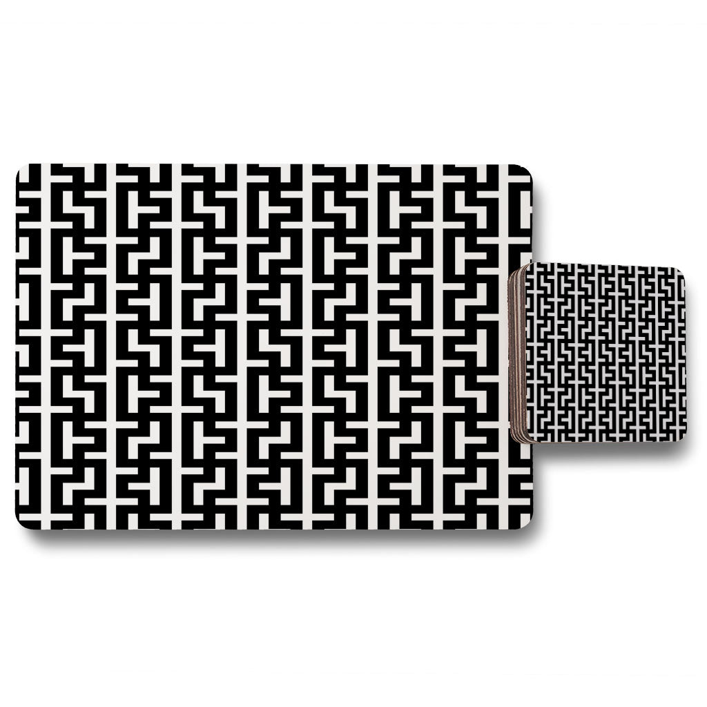 New Product Maze (Placemat & Coaster Set)  - Andrew Lee Home and Living