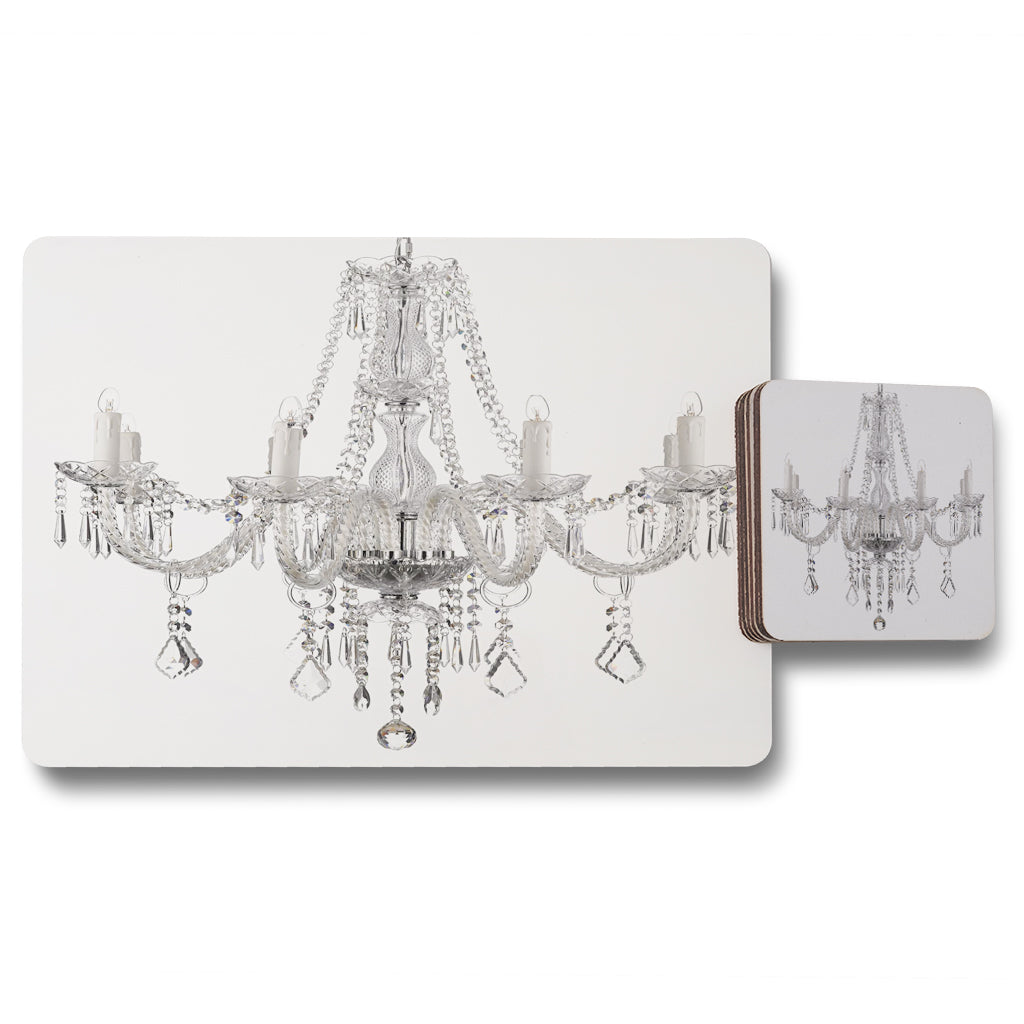 New Product Chandelier (Placemat & Coaster Set)  - Andrew Lee Home and Living