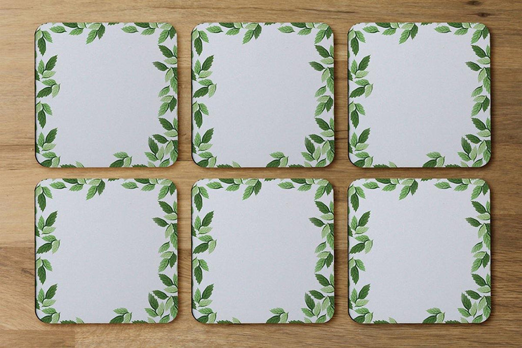 Green Border (Coaster) - Andrew Lee Home and Living