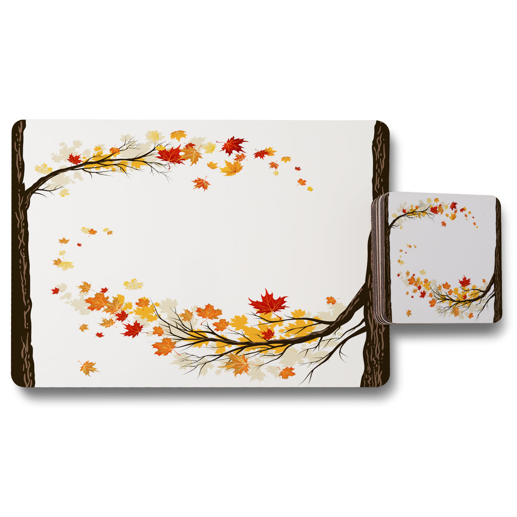 New Product Autumn Trees (Placemat & Coaster Set)  - Andrew Lee Home and Living