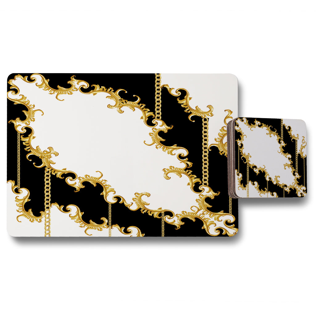 New Product Baroque (Placemat & Coaster Set)  - Andrew Lee Home and Living