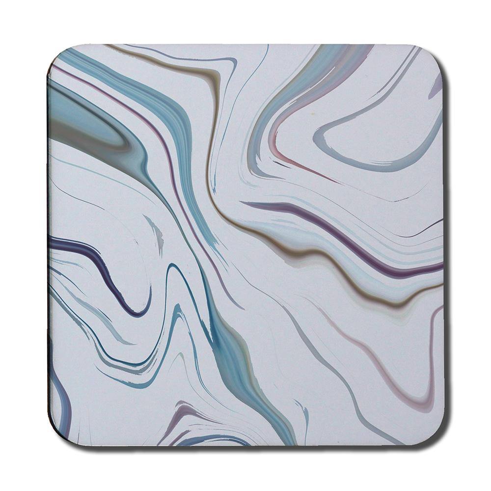 Blue Rippled Marble (Coaster) - Andrew Lee Home and Living