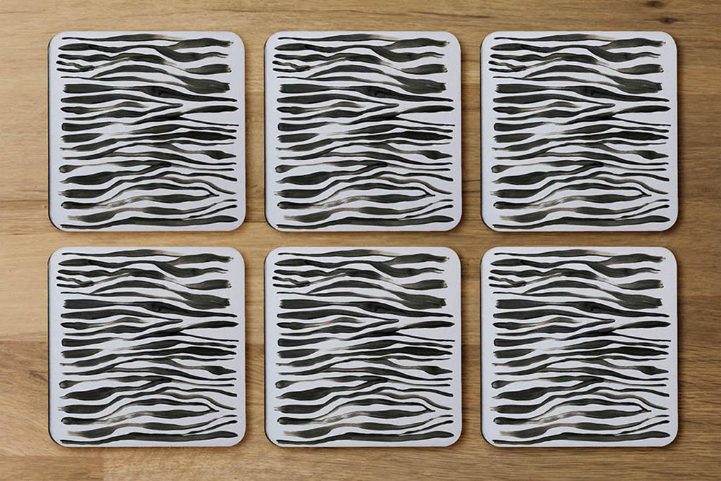 Zebra Stripes (Coaster) - Andrew Lee Home and Living