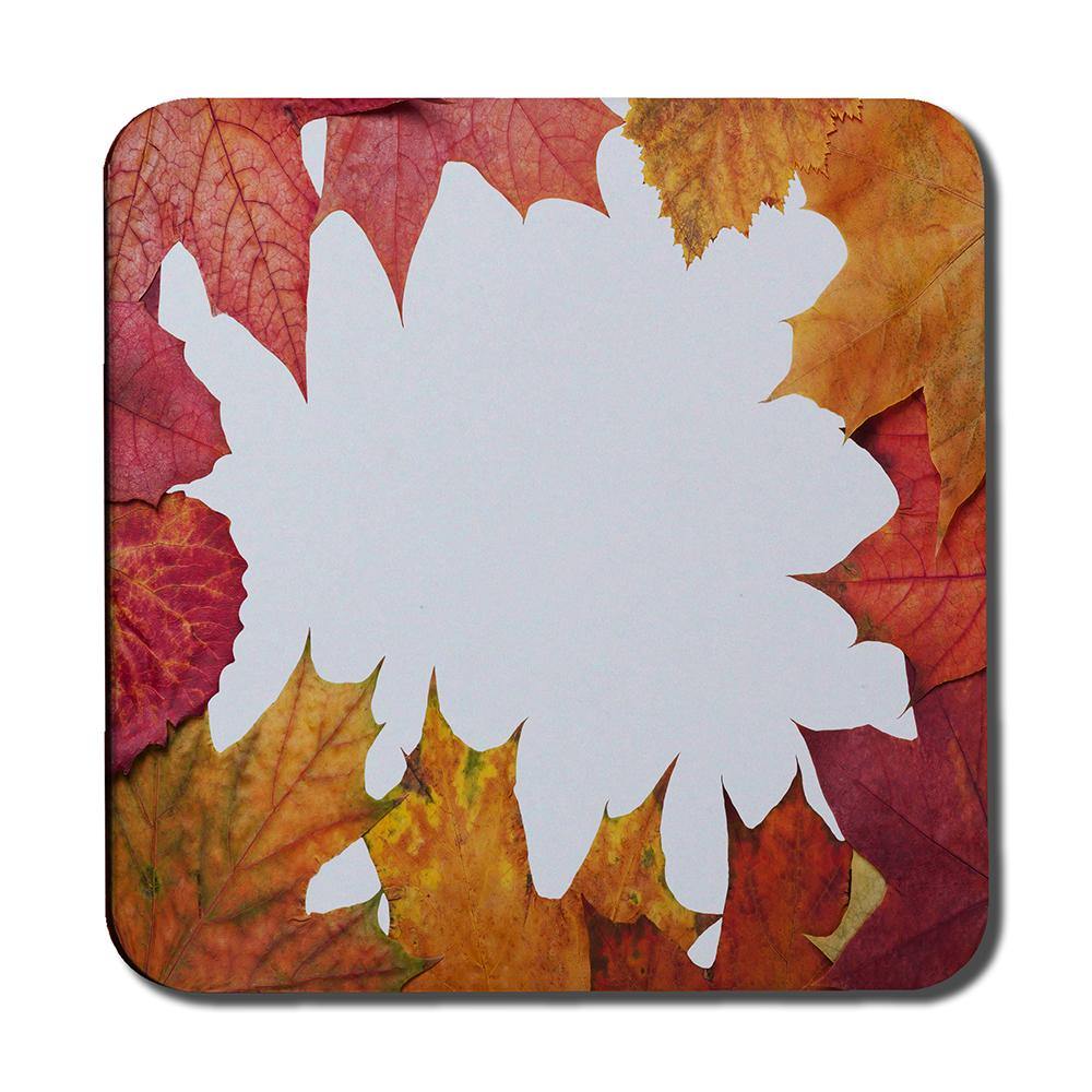 Red Autumn Border (Coaster) - Andrew Lee Home and Living