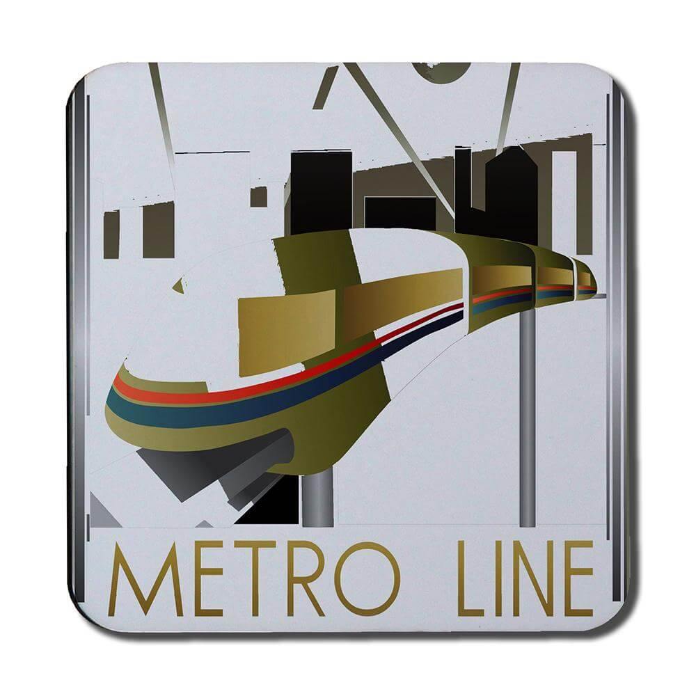 Art Deco Metro Line (Coaster) - Andrew Lee Home and Living