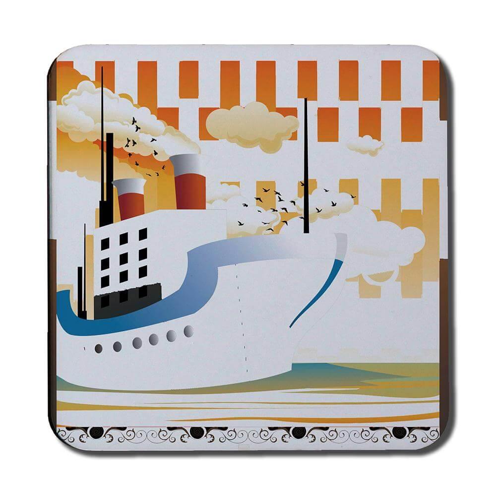 Art Deco Ship (Coaster) - Andrew Lee Home and Living