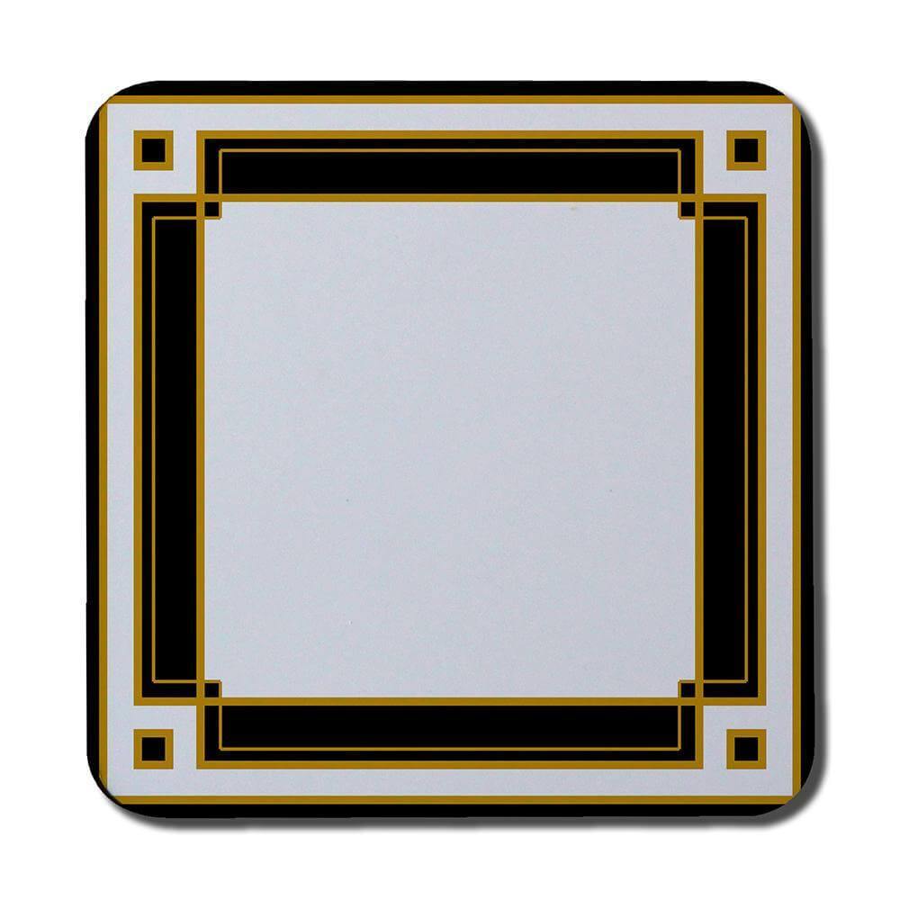 Art Deco Black & Gold (Coaster) - Andrew Lee Home and Living