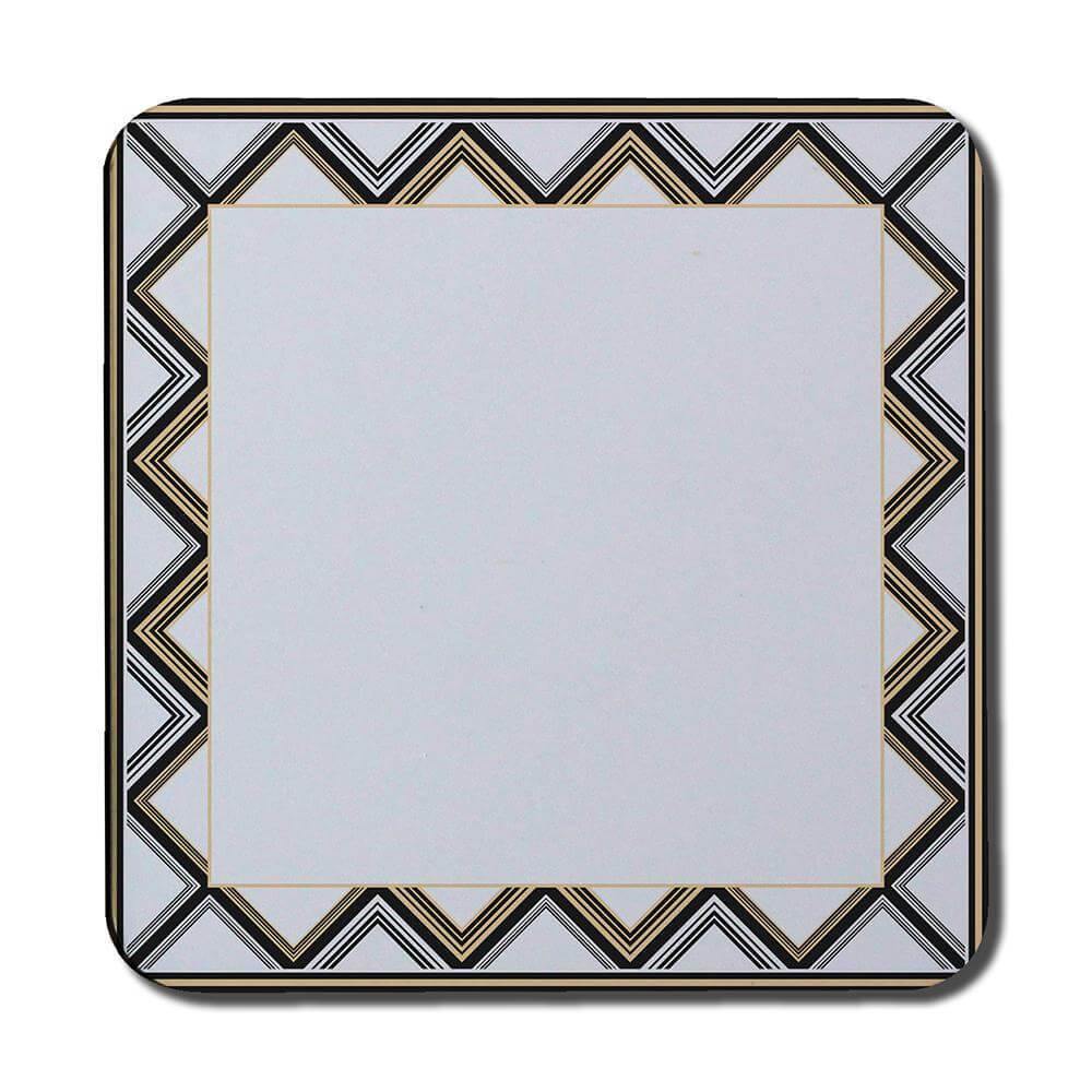 Art Deco Patterned Border (Coaster) - Andrew Lee Home and Living