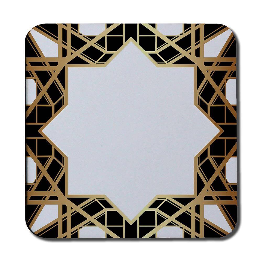 Art Deco Star Border (Coaster) - Andrew Lee Home and Living
