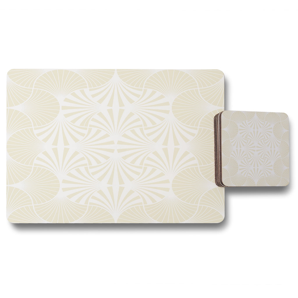 New Product Golden Star Ornament (Placemat & Coaster Set)  - Andrew Lee Home and Living