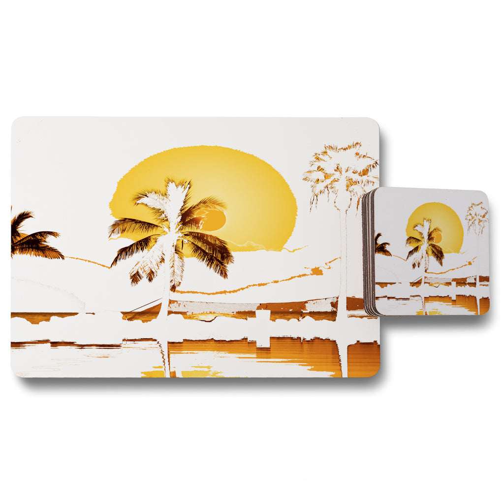 New Product Sunset (Placemat & Coaster Set)  - Andrew Lee Home and Living